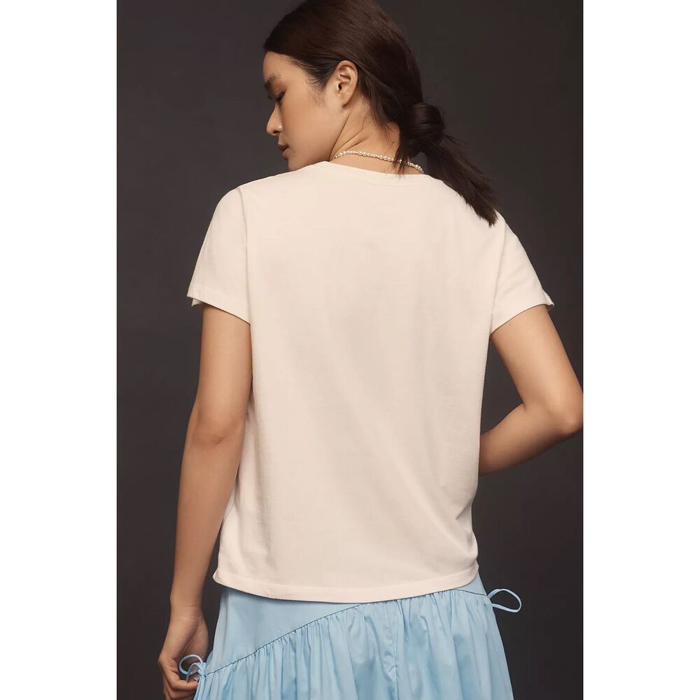Anthropologie X Wild Fever Studio Paris Graphic Tee Eiffel Tower XXS NEW - Picture 3 of 6